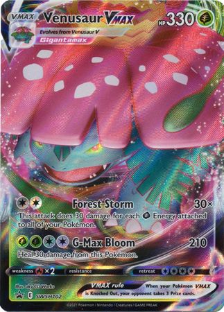 Black Star Promos - SWSH102 - Venusaur VMAX