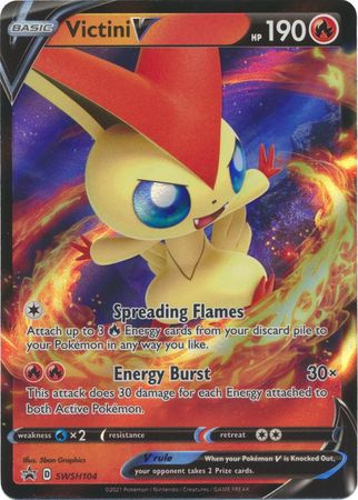 Black Star Promos - SWSH104 - Victini V