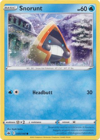 Chilling Reign - 035/198 - Snorunt