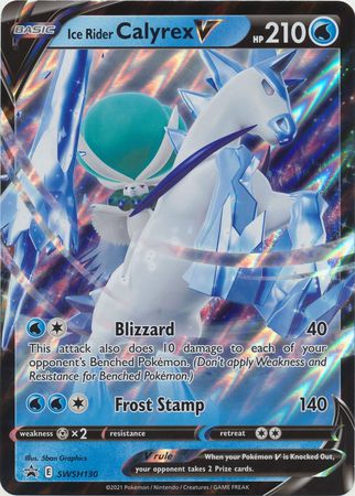 Black Star Promos - SWSH130 - Ice Rider Calyrex V