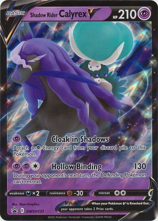 Black Star Promos - SWSH131 - Shadow Rider Calyrex V