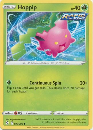 Evolving Skies - 002/203 - Hoppip