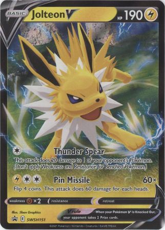 Black Star Promos - SWSH151 - Jolteon V