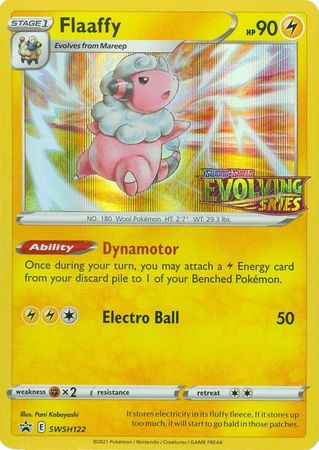 Black Star Promos - SWSH122 - Flaaffy - Pre-Release Holo