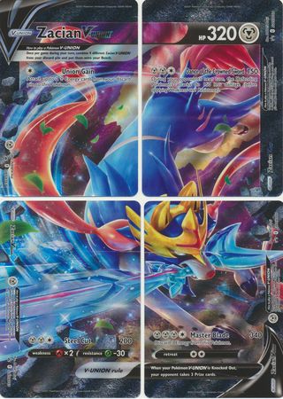 Black Star Promos - SWSH163-SWSH166 - Mewtwo V-Union Set