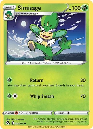 Fusion Strike - 008/264 - Simisage