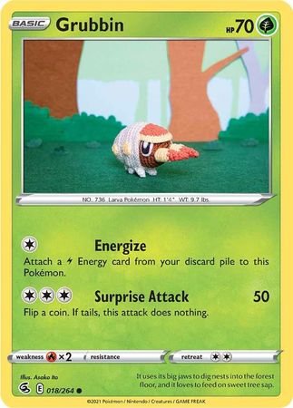 Fusion Strike - 018/264 - Grubbin