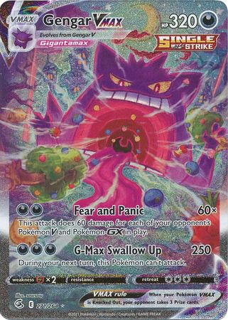 Fusion Strike - 271/264 - Gengar VMAX