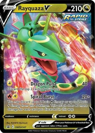 Black Star Promos - SWSH147 - Rayquaza V