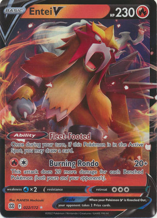 Brilliant Stars - 022/172 - Entei V