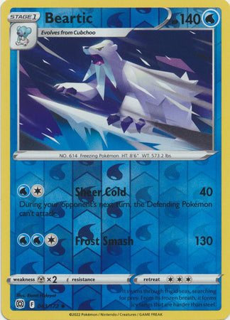 Brilliant Stars - 043/172 - Beartic - Reverse Holo
