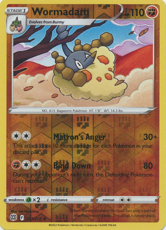 Brilliant Stars - 077/172 - Wormadam - Reverse Holo