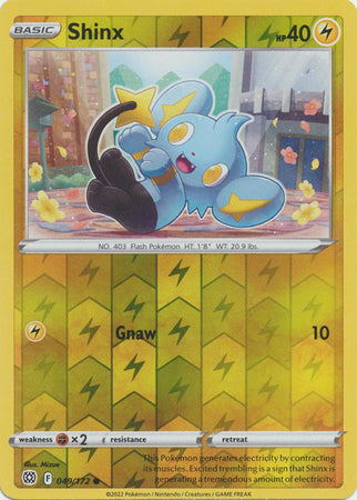 Brilliant Stars - 049/172 - Shinx - Reverse Holo