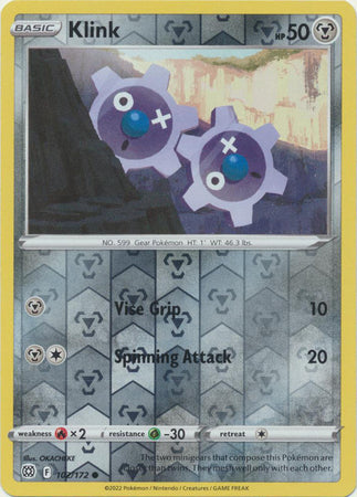 Brilliant Stars - 102/172 - Klink - Reverse Holo