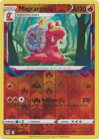 Lost Origin - 022/196 - Magcargo - Reverse Holo