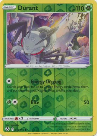 Silver Tempest - 013/195 - Durant - Reverse Holo