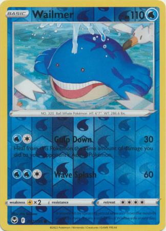Silver Tempest - 037/195 - Wailmer - Reverse Holo