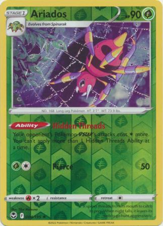 Silver Tempest - 004/195 - Ariados - Reverse Holo