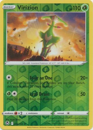 Silver Tempest - 014/195 - Virizion - Reverse Holo
