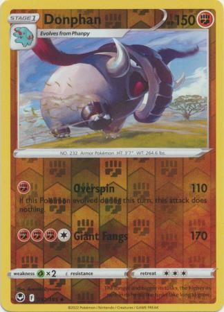 Silver Tempest - 092/195 - Donphan - Reverse Holo