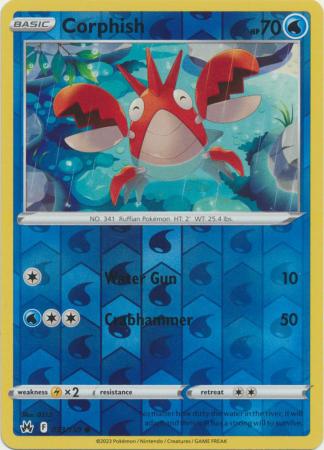 Crown Zenith - 033/159 - Corphish - Reverse Holo