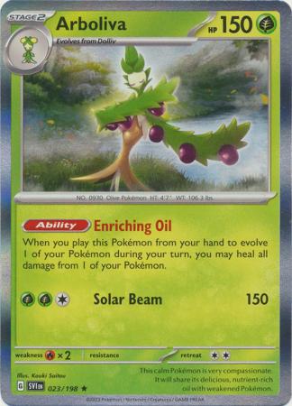 Scarlet & Violet - 023/198 - Arboliva - Holo