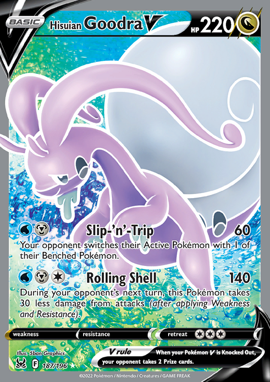 Lost Origin - 187/196 - Hisuian Goodra V