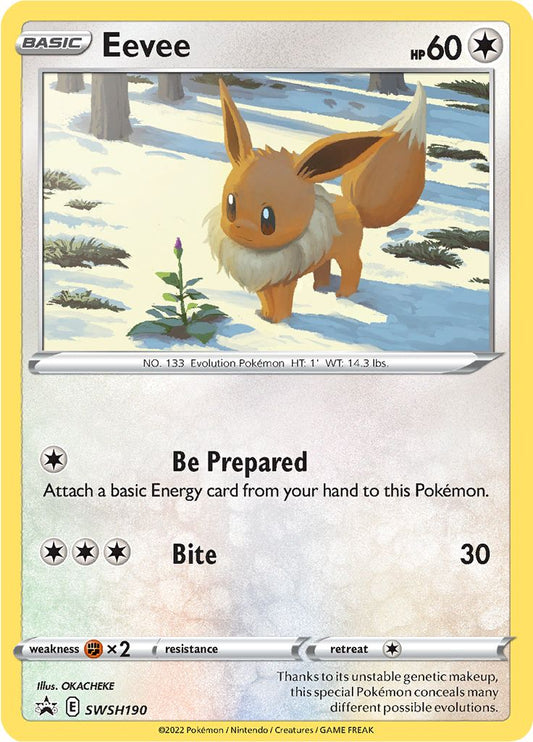 Black Star Promos - SWSH190 - Eevee - Holo