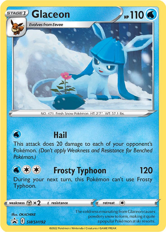 Black Star Promos - SWSH192 - Glaceon - Holo