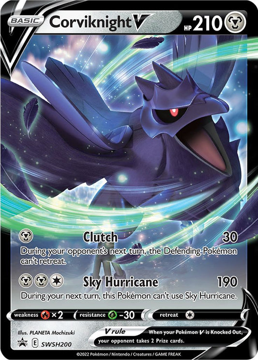 Black Star Promos - SWSH200 - Corviknight V