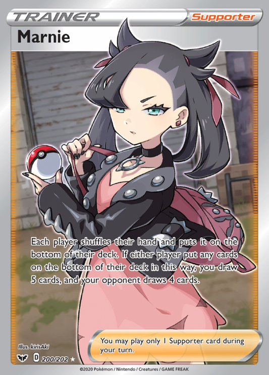 Sword & Shield - 200/202 - Marnie
