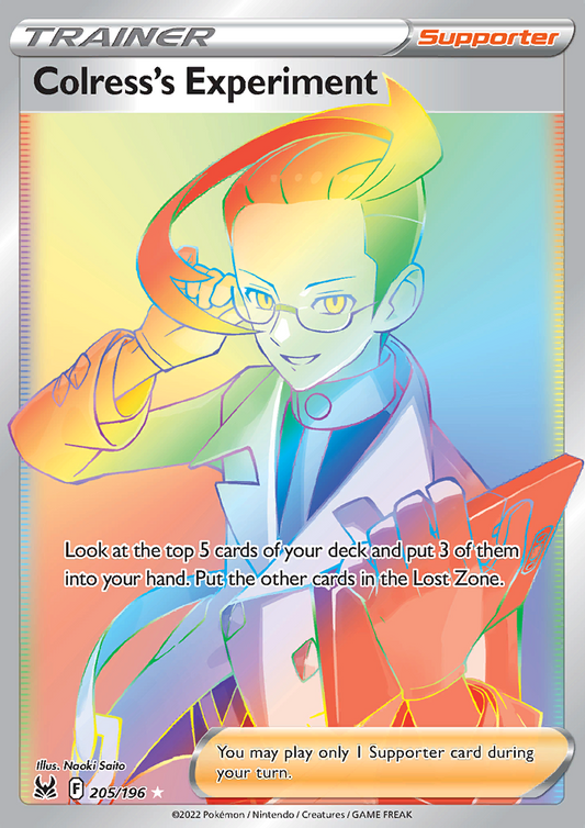 Lost Origin - 205/196 - Colress's Experiment