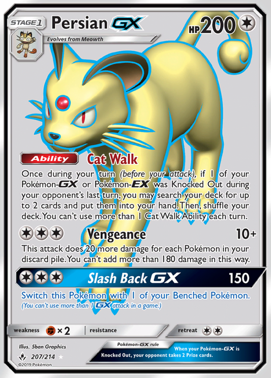 Unbroken Bonds - 207/214 - Persian GX
