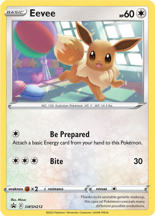 Black Star Promos - SWSH212 - Eevee - Holo