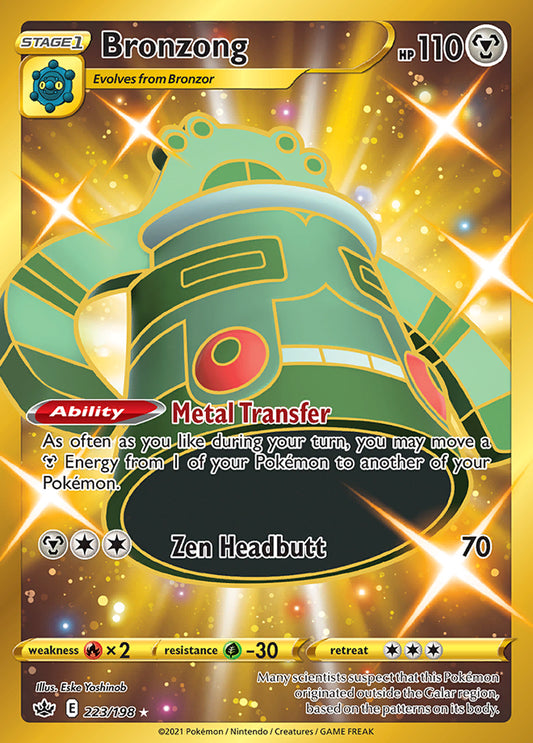 Chilling Reign - 223/198 - Bronzong (Gold)
