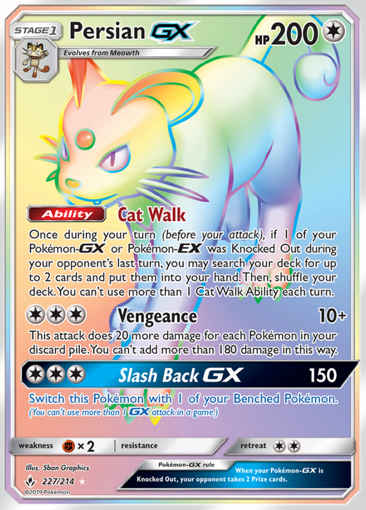 Unbroken Bonds - 227/214 - Persian GX