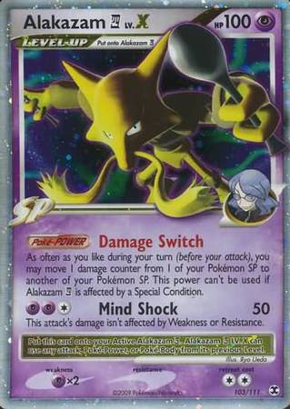 Rising Rivals - 103/111 - Alakazam Lv. X (Excellent-)