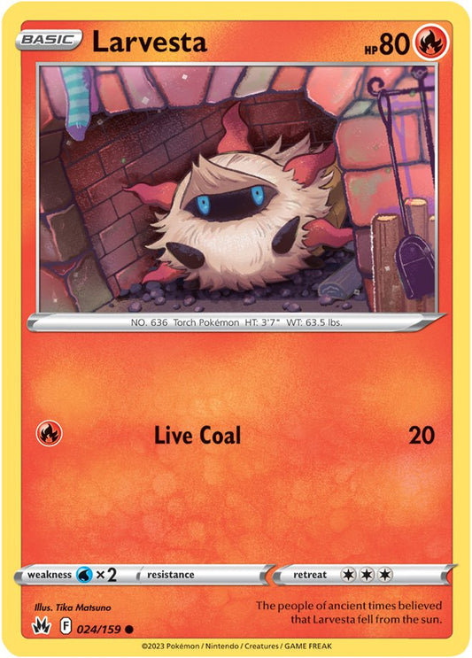 Crown Zenith - 024/159 - Larvesta