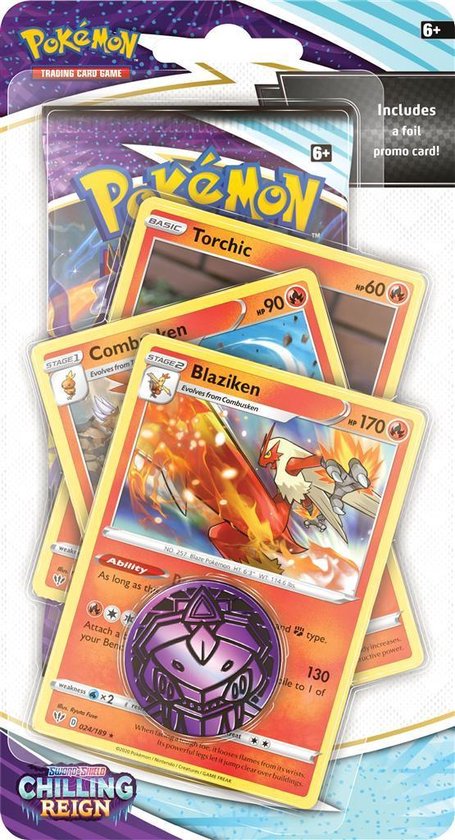 Chilling Reign Premium Checklane Blister - Blaziken