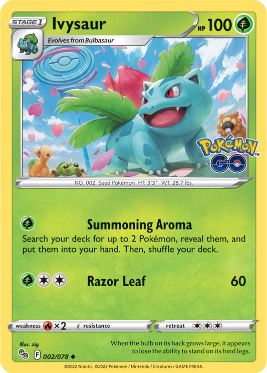 Pokémon GO - 002/078 - Ivysaur