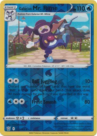 Battle Styles - 035/163 - Galarian Mr. Rime - Reverse Holo