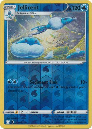 Battle Styles - 042/163 - Jellicent - Reverse Holo