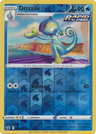 Chilling Reign - 042/198 - Drizzile - Reverse Holo