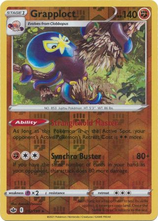 Chilling Reign - 092/198 - Grapploct - Reverse Holo