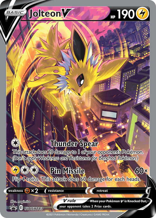 Black Star Promos - SWSH183 - Jolteon V