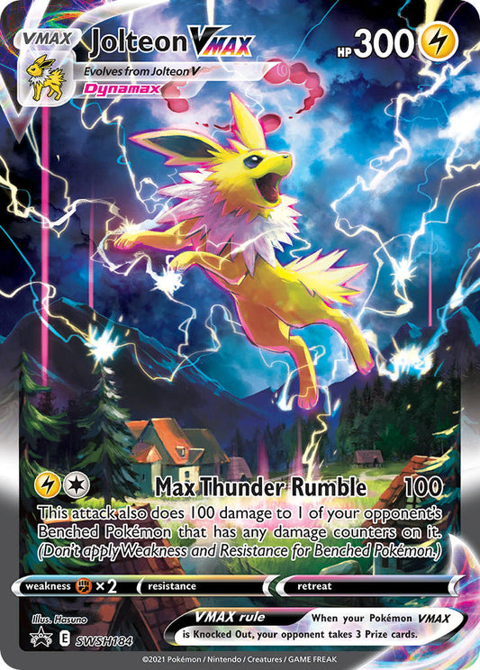 Black Star Promos - SWSH184 - Jolteon VMAX