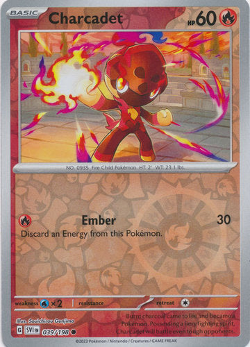 Scarlet & Violet - 039/198 - Charcadet - Reverse Holo