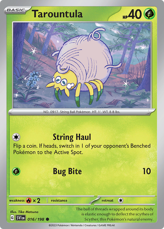 Scarlet & Violet - 016/198 - Tarountula