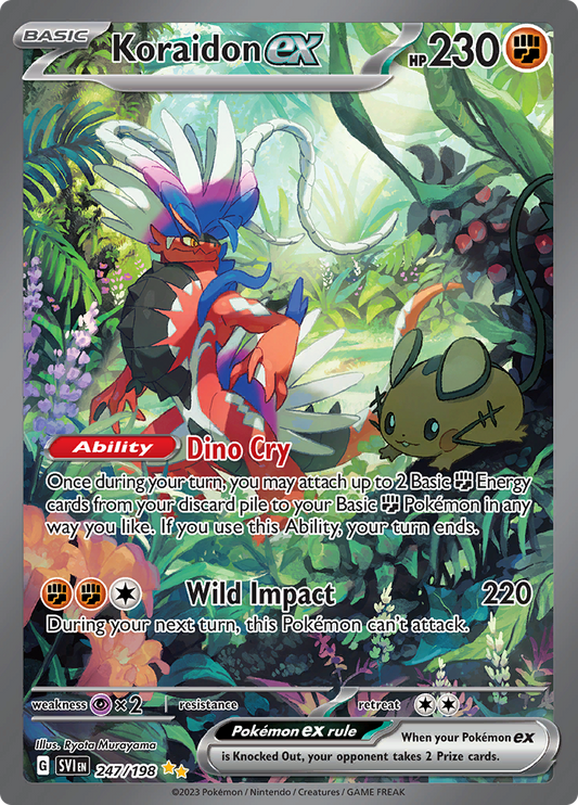 Scarlet & Violet - 247/198 - Koraidon ex