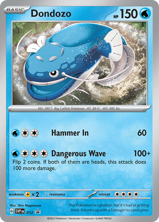 Black Star Promos - SVP012 - Dondozo - Holo